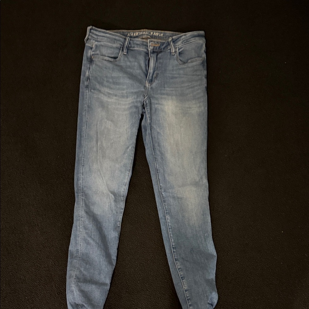 American Eagle Women's Light Blue Skinny Jeggings